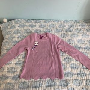 Pink cashmere sweater